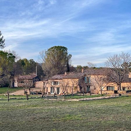 Charmant Appartement Independant Au Sein D'Un Mas Provencal Aups Exterior foto